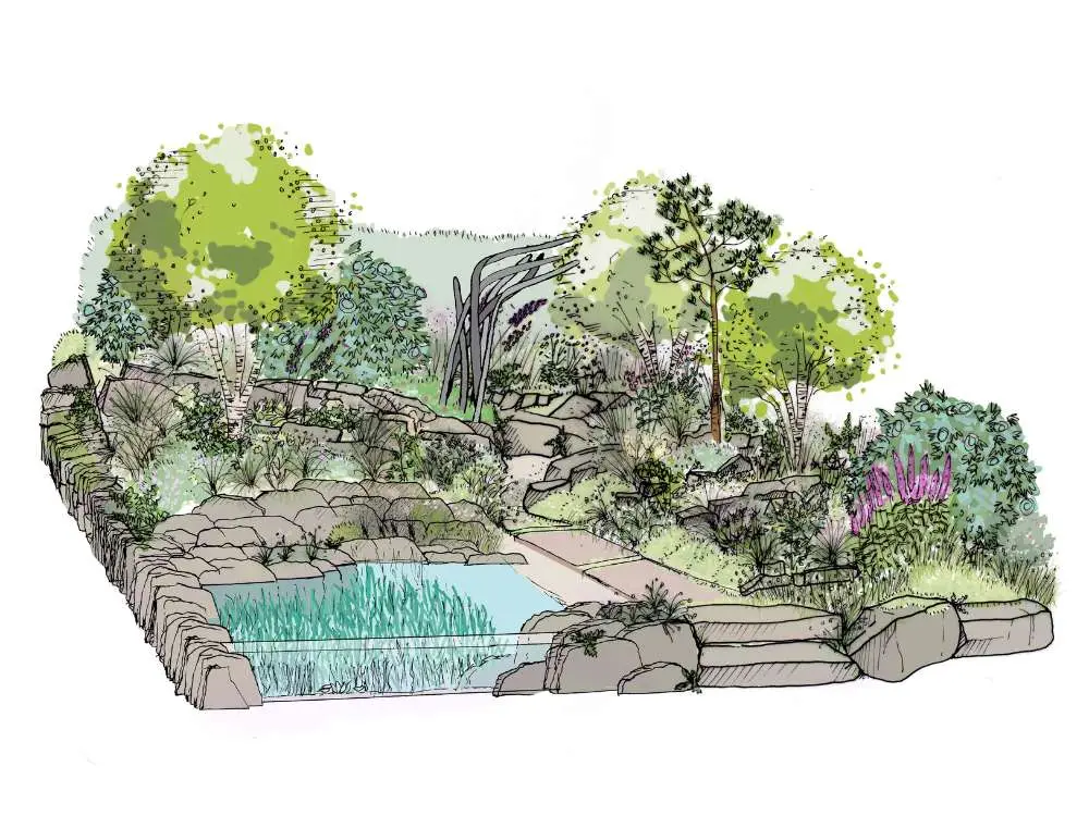 Musa Landscape RHS Chelsea Flower Show Seawilding